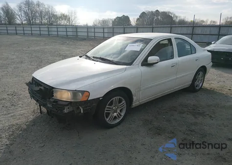 2008 Volvo S60 2.5T z USA, uszkodzony, nr VIN YV1RS592882684292